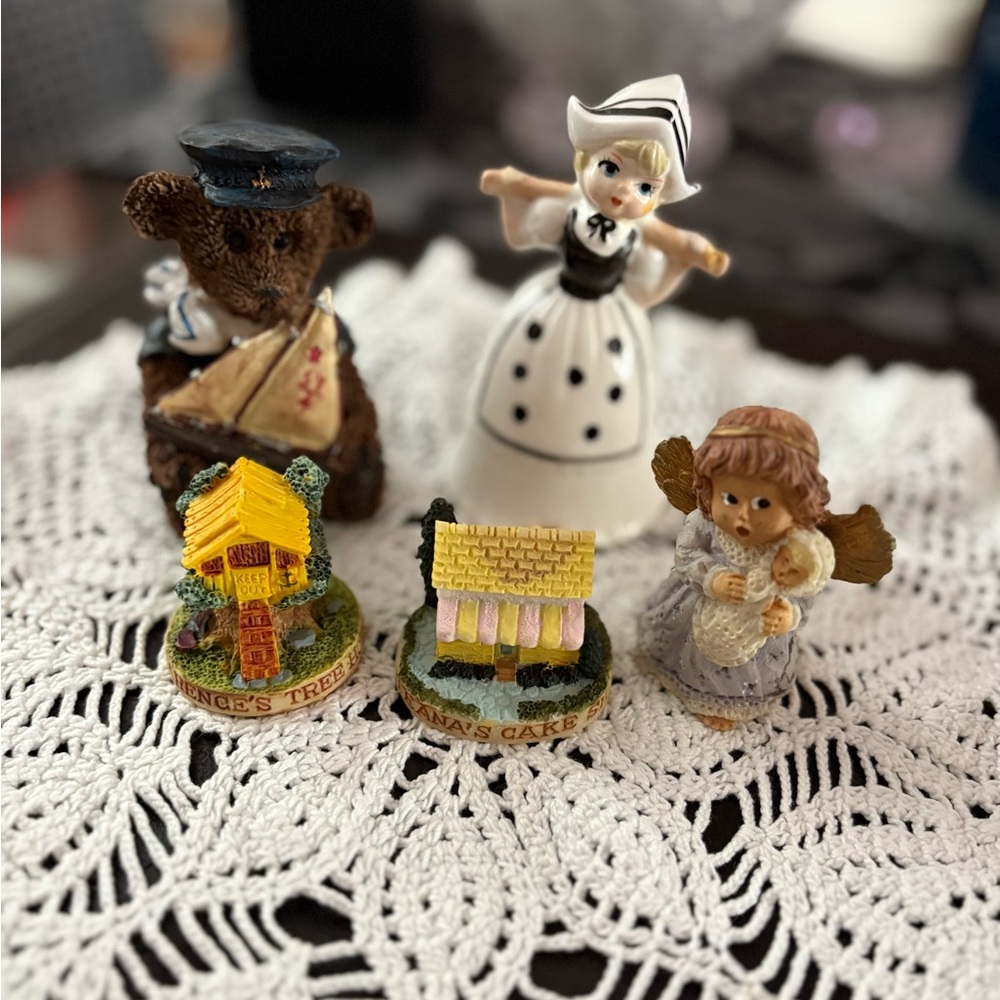 Vintage Whimsical Figurine Set